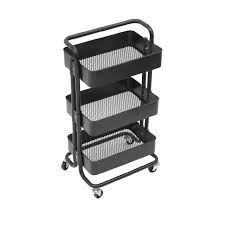 With locking wheels & a steel frame, this durable, yet elegant workstation will free up space in your kitchen & stay put when you are cooking. Buy 3 Shelf Kitchen Storage Rack With Wheels In Sri Lanka Best Price At Bestbargains Lk