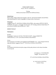Surat keputusan surat keputusan nomor : Surat Keputusan Pengangkatan Direktur Pdf