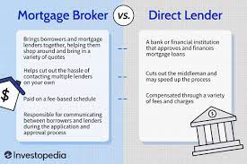 Mortgage Broker Vs. Direct Lender: What's The Difference?