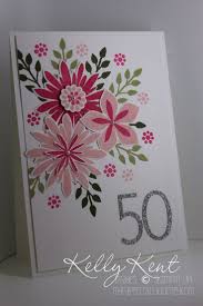 Gift bags are often made. Beautiful Birthday Wishes From The Flower Patch Flower Cards Pinterest Birthday Cards 50th Birthday Cards