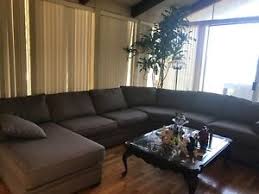 (636) adeline ii 2 piece 109 sectional with right facing chaise $1,710. Large 4 Piece Sectional Sofa W Chaise And Sleeper Ebay