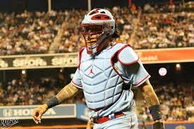Maybe you would like to learn more about one of these? What Pros Wear Yadier Molina S Jordan Catchers Gear Chest Protector Shin Guards What Pros Wear