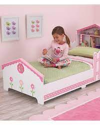 The most common and practical pieces of furniture you'll want to get, in addition to a bed, are a dresser, nightstand and bookcase. Kidkraft Dollhouse Toddler Bed With Storage Space Wood Girl