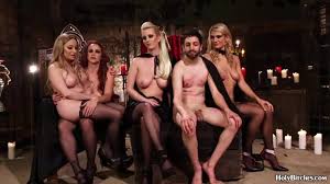 Fetish dominatrix orgy hardcore playing with slave