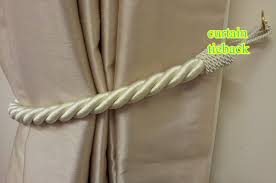 While a combination of blinds (for privacy) and curtains (for looks) is the norm, you'll be surprised at how quickly costs can add up—especially if you have more than one window. 2 Pairs Stunning Gold Thick Large Rope Satin Curtain Twisted Drape Tie Back Tieback Diy Accessory Tie String Free Shipping New Tie Backs Drape Tie Backscurtain Accessories Tie Backs Aliexpress