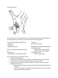 Anatomical Snuff Box Thumb Hand Apex of the triangle formed by the latter tendons. anatomical snuff box thumb hand