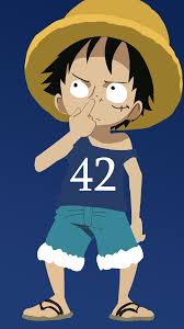 Kid Luffy Wallpaper Para Celular By Vctr42 Animasi Gambar Karakter Chibi
