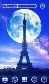 Beautiful moon beautiful places beautiful pictures wonderful places moon moon full moon red moon orange moon moon rise. Beautiful Wallpaper Full Moon Eiffel Tower Theme For Android Apk Download