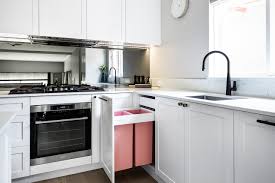 Morgan 30l stainless steel pedal bin (4) $27. Everything You Need To Know About Under Bench Bins Houzz Au