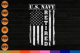 Download Us Navy Retired Distressed American Flag Svg Png Printable Cutting Files Crella