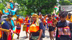 कांवड़ यात्रा का दूसरा दिन, बड़ी संख्या में शिव भक्त गंगाजल लेने पहुंचे  हरिद्वार; सुरक्षा व्यवस्था कड़ी | Uttarakhand Report