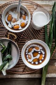 Bahan kulit lumpia 6 sdm tepung terigu 2. Bubur Candil Ubi Jalar Kolak Biji Salak