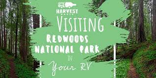 The jointly managed parks, which include redwood national park, prairie creek redwoods state park, del norte coast redwoods state park, and facilities include flush toilets and showers. Visiting Redwoods National Park Unique Rv Camping With Harvest Hosts