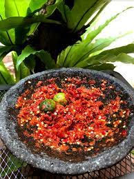 Sambal Terasi Sambal With Roasted Shrimp Paste Cook Me Indonesian Recipe Shrimp Paste Roasted Shrimp Sambal