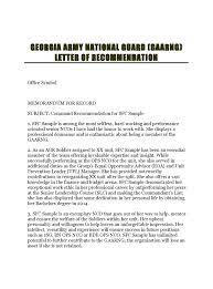 The above template will speed up memo writing time. 30 Military Letters Of Recommendation Army Navy Air Force
