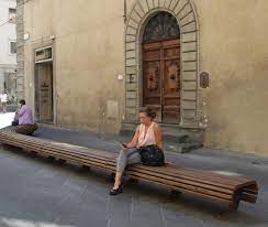 Landscape components are often strategically arranged to create both a beautiful and functional layout. West 8 S Urban Benches Divano And Pouf Used In Pistoia Italy West 8