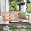 Sit back and relax in the vineyard adirondack 48 swing. 3