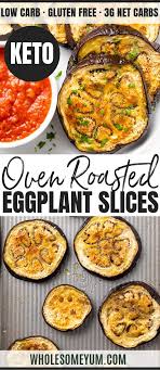 How To Roast Eggplant Oven Roasted Eggplant Recipe Wholesome Yum In 2020 Eggplant Recipes Easy Eggplant Recipes Healthy Roasted Eggplant Recipes