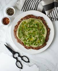Check spelling or type a new query. Zucchini Pizza Crust With Lemony Pea Pesto A Beautiful Mess