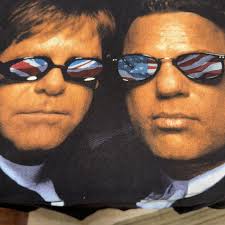 Vintage Elton John Billy Joel Shirt Mens Large Summer of 94 Tour Concert 90s