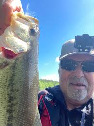 Fishing at Clear lake with kayak