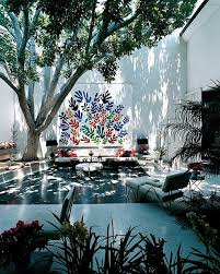 Beachbungalow8 Thomas Jayne Book Signing Event At Rose Tarlow Melrose House Outdoor Rooms Outdoor Living Mural