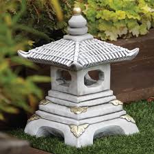 Laser cut japanese pagoda lantern kit how lovely is this mini japanese pagoda lantern by etsy seller 1 man 1 garage ? Statues Sculptures Online Chinese Garden Ornaments One Tier Japanese Pagoda Lantern Buy Online In Dominica At Dominica Desertcart Com Productid 58307131