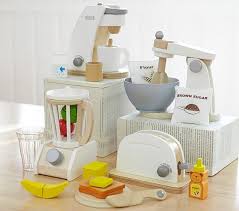 wooden appliances play kitchen