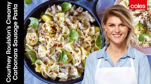 Free shipping on orders over $25 shipped by amazon. Creamy Carbonara And Sausage Pasta With Courtney Roulston Youtube