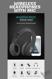 Wireless Headphones With Mic En 2020