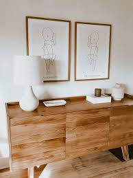 Keep your essentials organized with these servers from anthropologie. 5 Home Lightroom Presets For Mobile And Desktop Indoor Bohemian Instagram Blogger Minimal Neutral Warm Vsco Interior Influencer Sideboard Decor Dining Room Sideboard Decor Dining Room Sideboard
