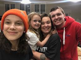 My other children would watch cartoons, but mill watched musicals—chicago, moulin rouge. Millie Bobby Brown S Mom Novocom Top
