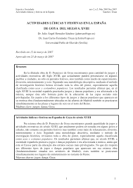 Para marearlo, 'la gallinita' debe girar varias veces sobre si mientra canta la canción clásica del juego: Pdf Actividades Ludicas Y Festivas En La Espana De Goya Del Siglo Xviii
