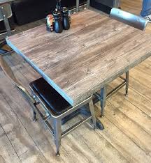 See more ideas about wood table design, wood resin table, resin furniture. Rustic Driftwood Laminate Restaurant Table