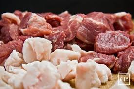 Decouper La Viande Et Le Gras En Cubes De 2 5 Cm Grosse Saucisse Cuisson Sous Vide Saucisson Sec