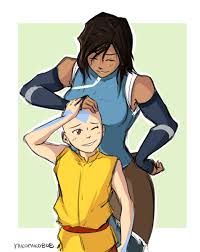 The robe and hair are a new look and represent aang's maturity and a new chapter as he gets one step closer to taking on the fire lord. Jinora Isn T The Only One With A New Hair Style Avatar The Last Airbender The Legend Of Korra Know Your Meme