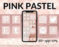 App Icons Ios 14 App Covers Ios 14 Widgets Aesthetic Etsy In 2020 Iphone Iphone Apps App Icon