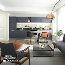Une Cuisine Ouverte Sur Le Salon Offre Une Impression D Espace Cuisine Ouverte Sur Salon Cuisine Ouverte Table Cuisine
