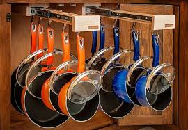 Check spelling or type a new query. Buy Or Diy 8 Clever Solutions For Storing Pots And Pans Pan Storage Diy Pull Out Kitchen Cabinet Pan Storage