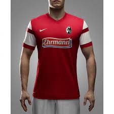 The shirt is based on the strike ii template, but comes in a custom color combinatio. Bild Sc Freiburg Heim Trikot Front 2014 15 Von Nike