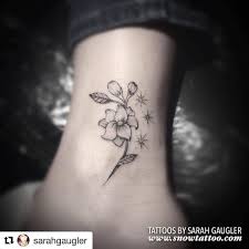 Perhaps this is why secret orders in ancient china chose jasmine its symbol. Botanical Tattoo Art Sampaguita Fine Line Flower Jasmine Botanical