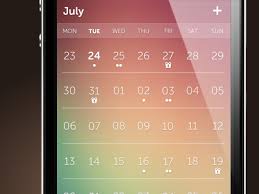 Capp The Most Beautiful Iphone Calendar App Calendar App Mobile Design Inspiration Interactive Design