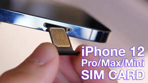I read where others had posted on here that i would need to replace the sim card with a 5g compatible sim. How To Insert Remove Sim Card To Iphone 12 Pro Youtube
