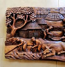 The arbortech woodworking range of products was first developed in 1988 for woodworkers to sculpt and shape wood in any direction. Planting Rice Is Fun Carved In Solid Mahogany Wood A Wall Decor That Teaches History And Shows The Diligence And Industry Of The Filipinos Crafted In Paete Laguna The Carving Capital Of