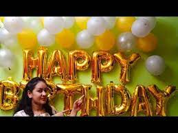 How To Decorate Home For Birthday Party Happy Birthday Decoration Idea Birthd Birthday Decorations At Home Simple Birthday Decorations Birthday Decorations