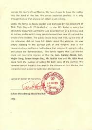 The period he was staying in egypt he met. Adhieu Wap Women Against Patriarchy On Twitter The Family Of Lual Akook Wol Releases Their Statement On The Shirkat Incident Southsudan Ssot