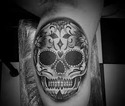 Check spelling or type a new query. Sugar Skull Black And White Tattoo Novocom Top