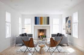Great rooms or large living areas can end up feeling cluttered if you put too many small pieces in fortunately with a large room there are often more windows, so during the day lighting isn't as much of a concern. 22 Beautiful Living Rooms With Fireplaces