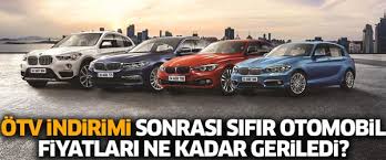 Özel tüketim vergisi (ötv) muafiyeti nedir? Otv Indirimi Sonrasi Sifir Arac Fiyatlari