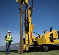 Developing pile drivers and technology for the solar ...